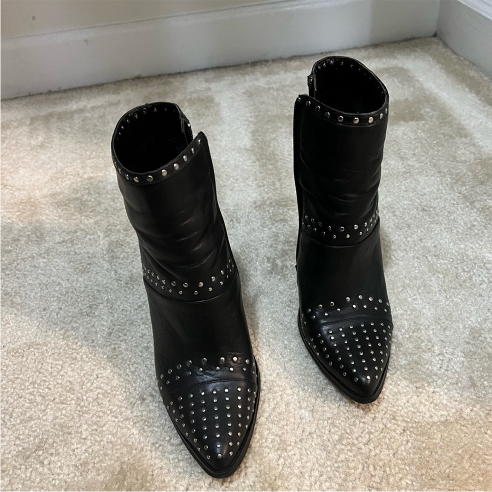 Black Studded Boots